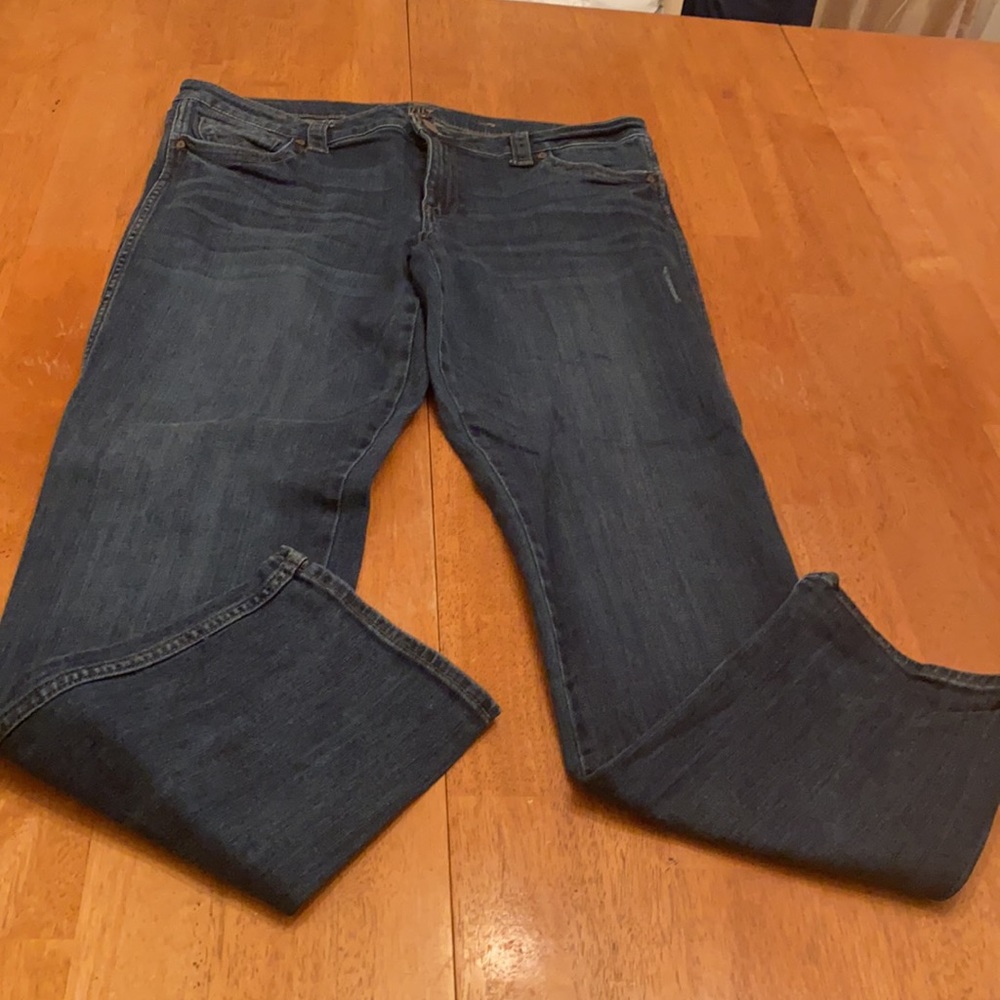 Kut from the Kloth soft denim jeans hood condition size 16